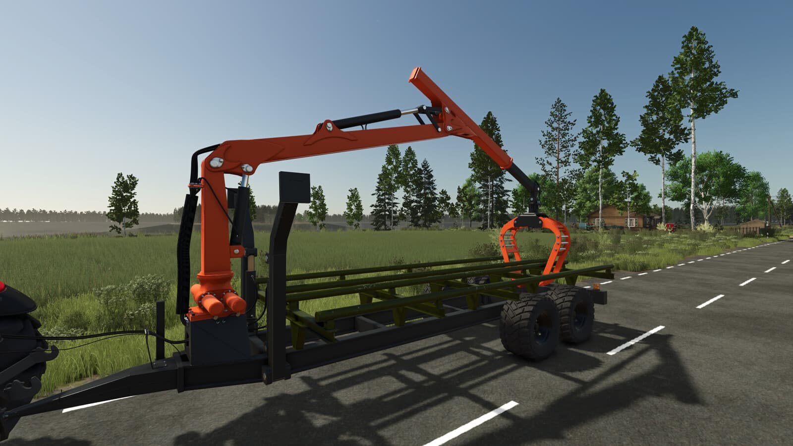 Bale Crane Trailer