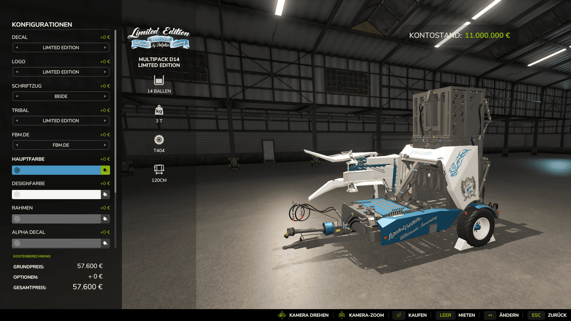 Baler Pack Limited Edition 7