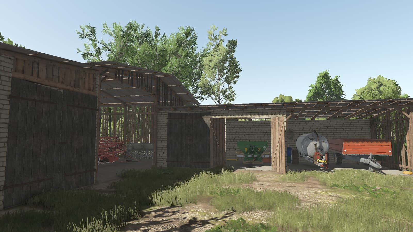 Barn with shed 5