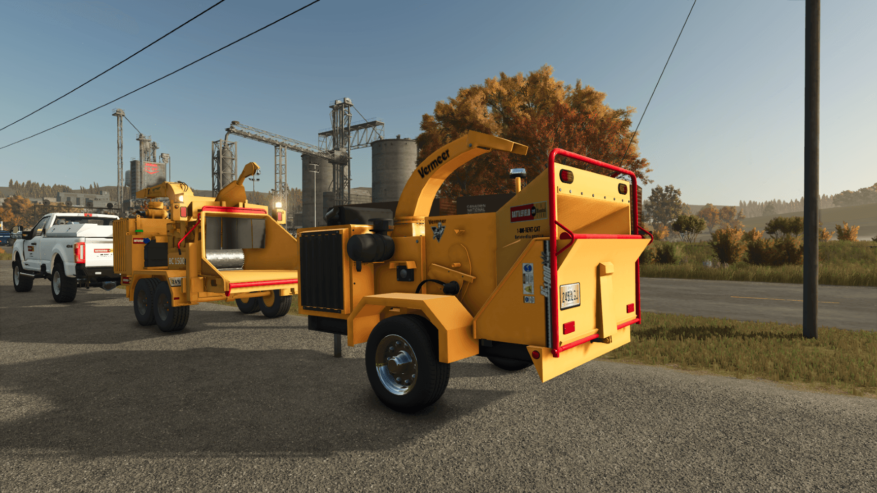 Battlefield Rental Vermeer Chips 5