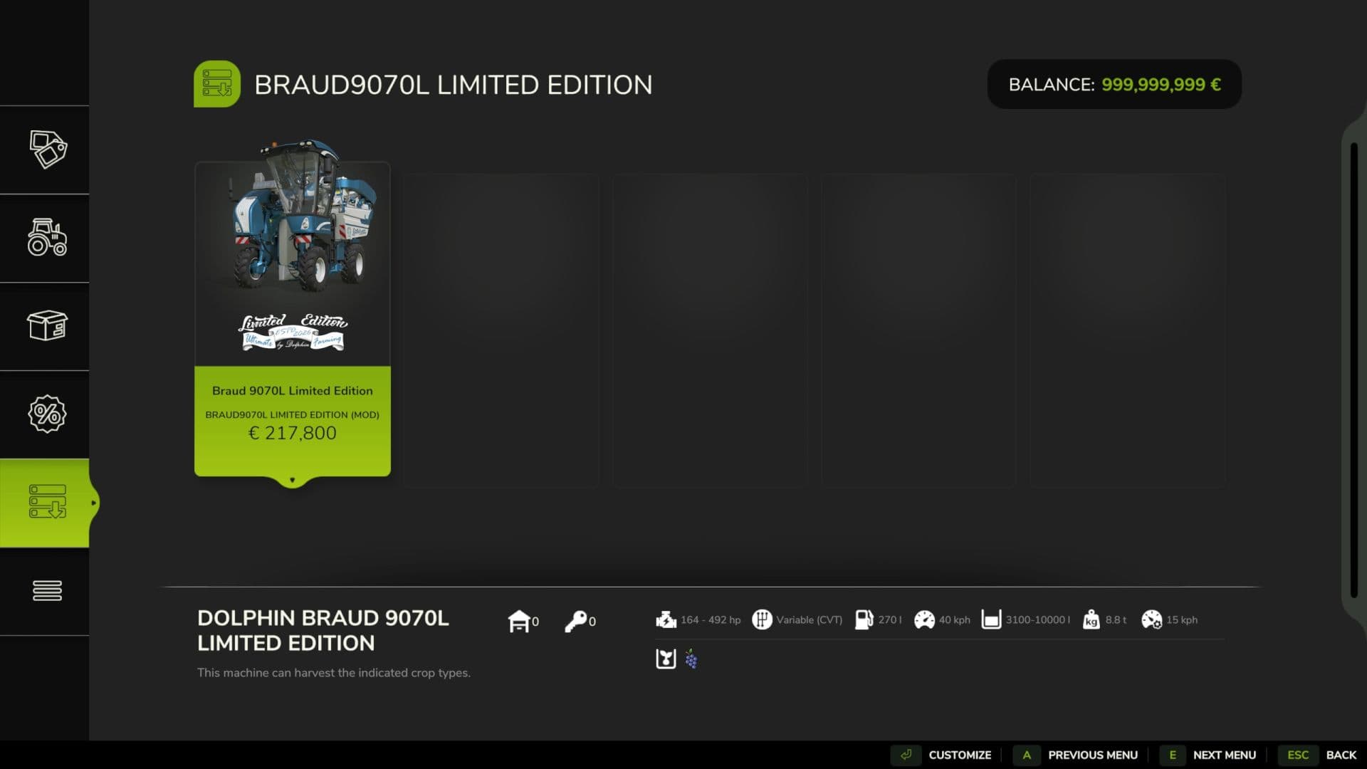 Braud 9070L Limited Edition 4