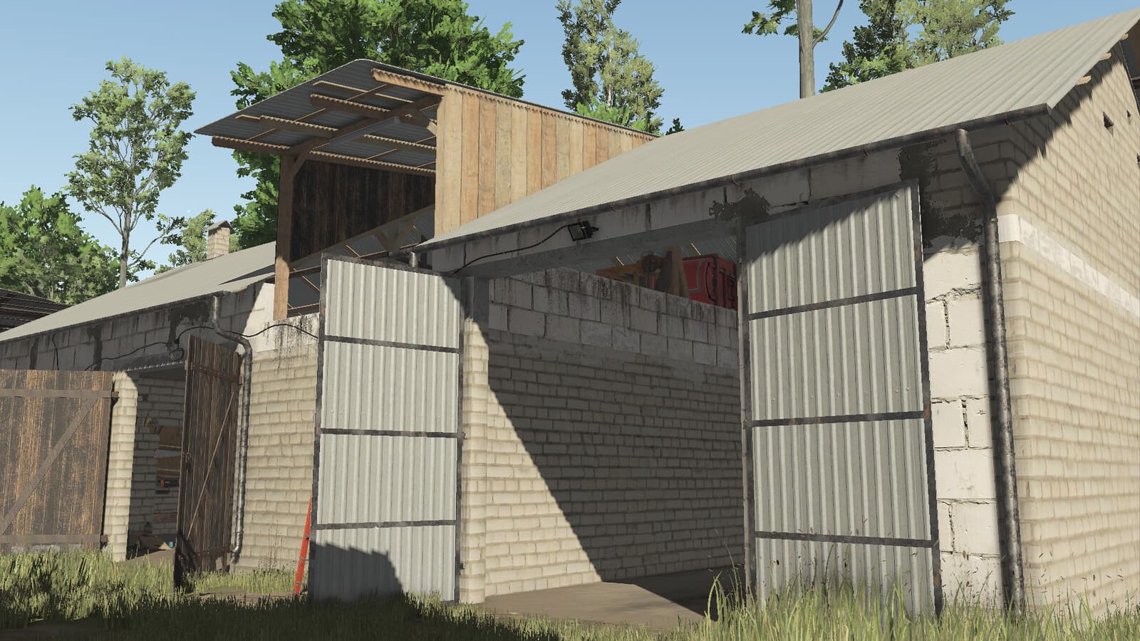 Brick Garage 2