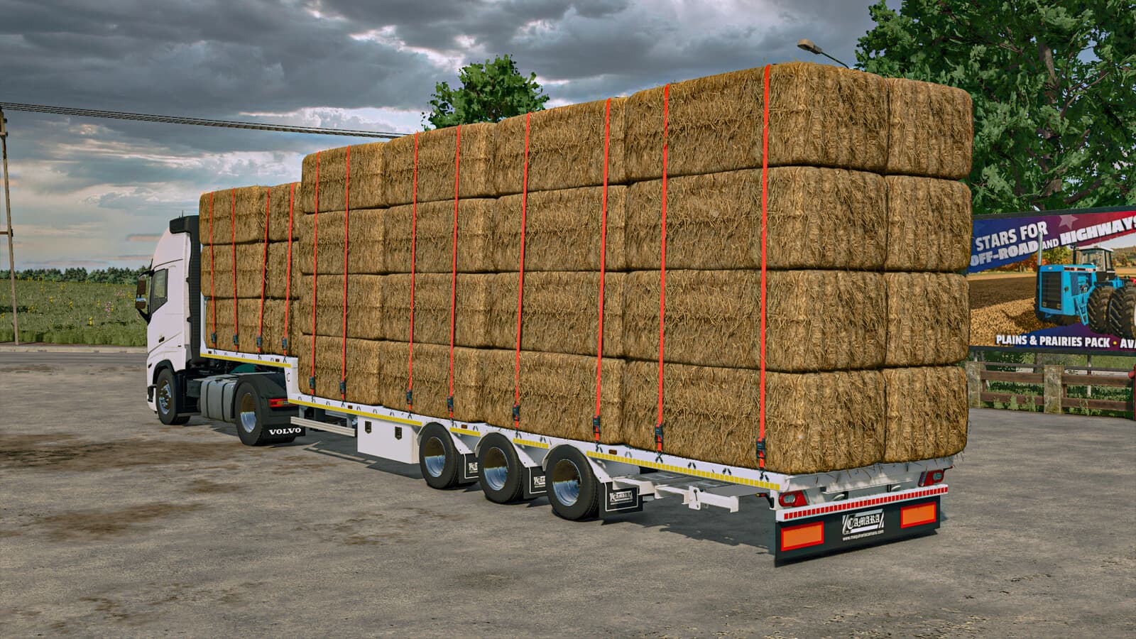 Camara Straw Bale Semitrailer 5