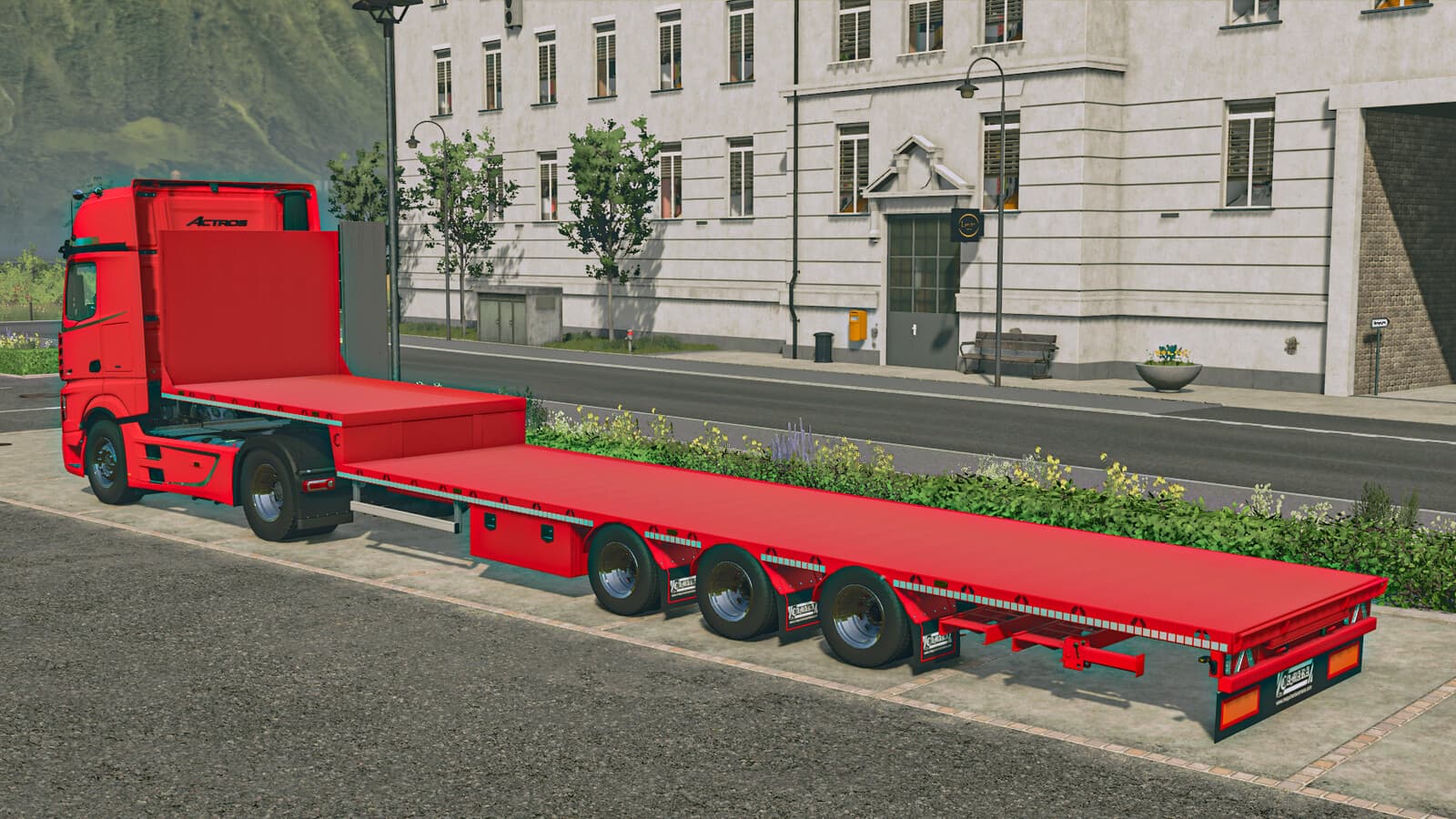 Camara Straw Bale Semitrailer 3