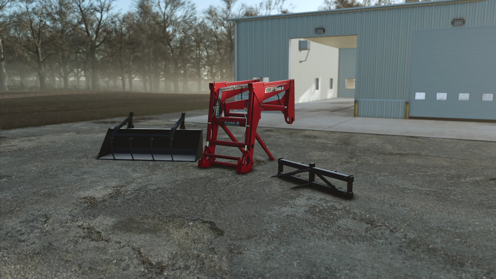 Case IH 890 Loader