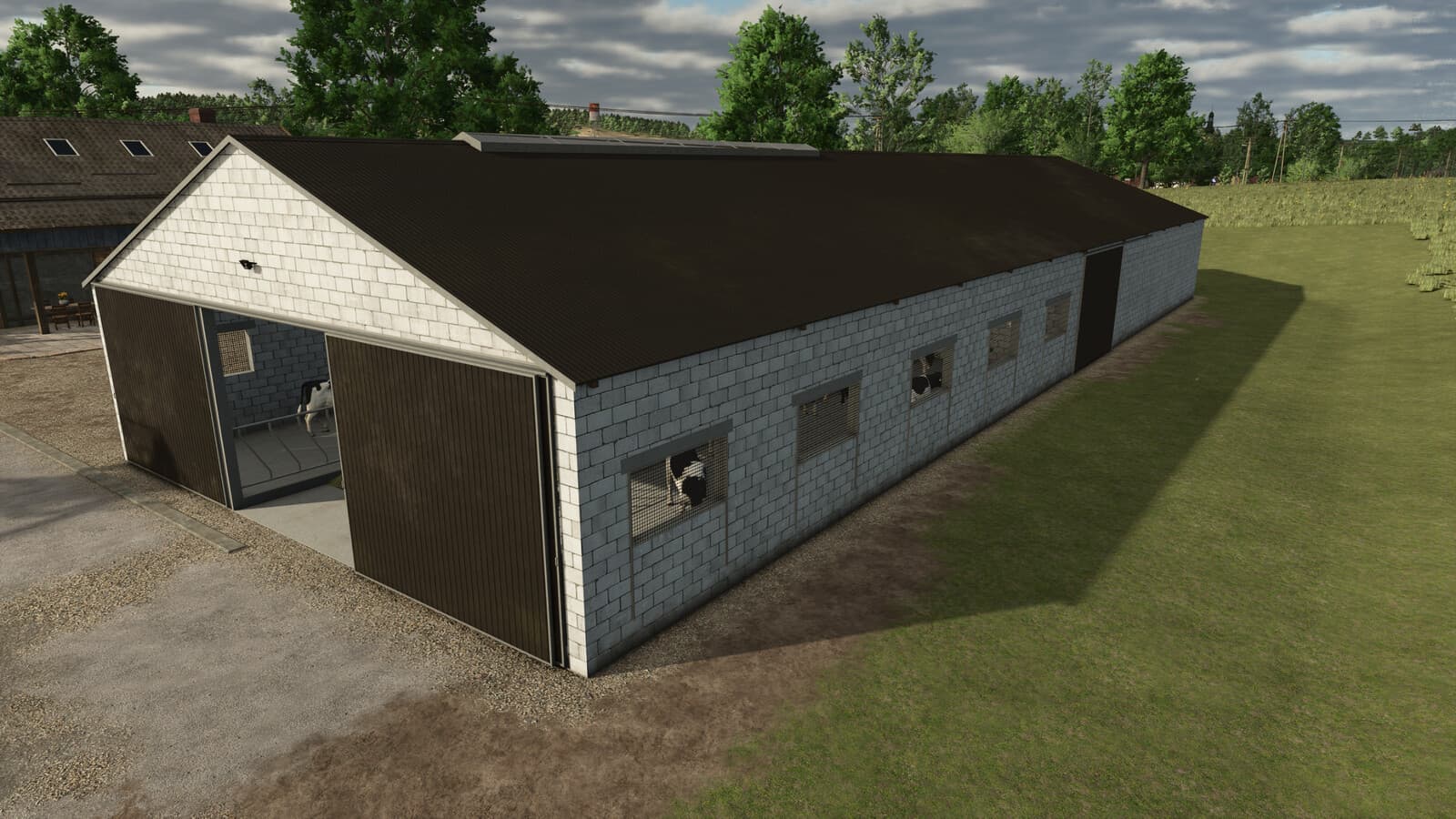 Cowshed With Hall