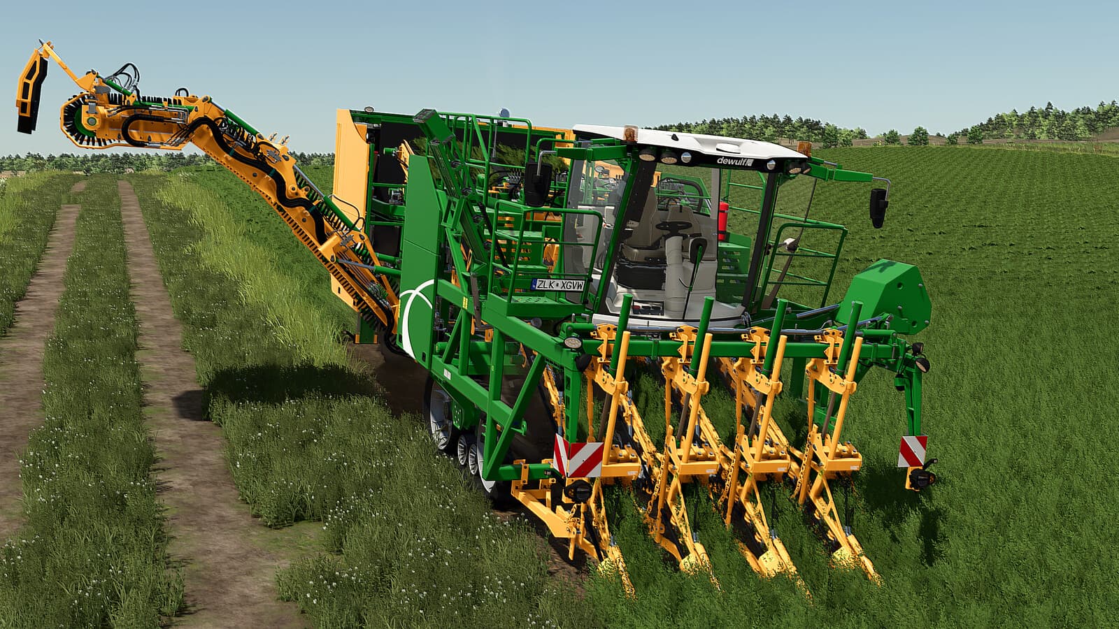 Dewulf Vegetable Harvester 2