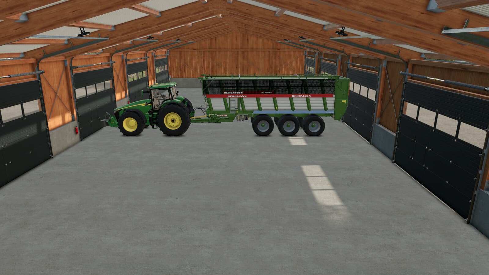 Drivethrough Halls Pack 4