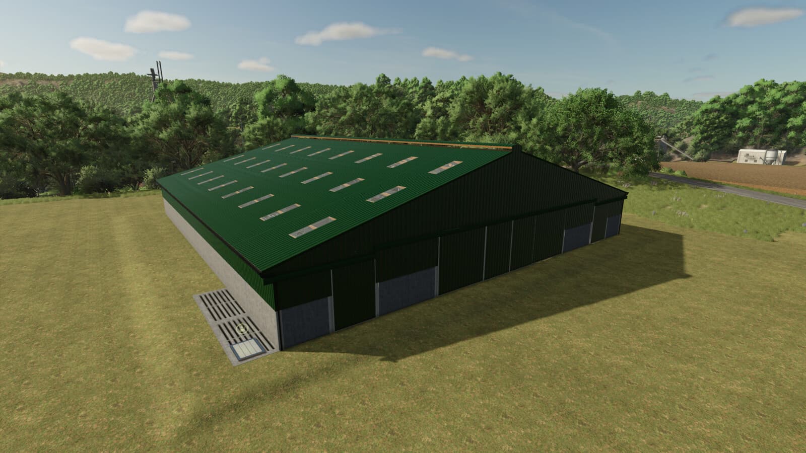 Eight Bay Double Cow Shed