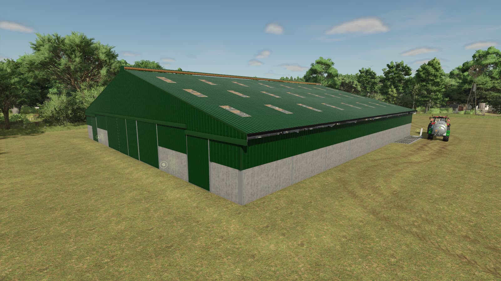 Eight Bay Double Cow Shed 2