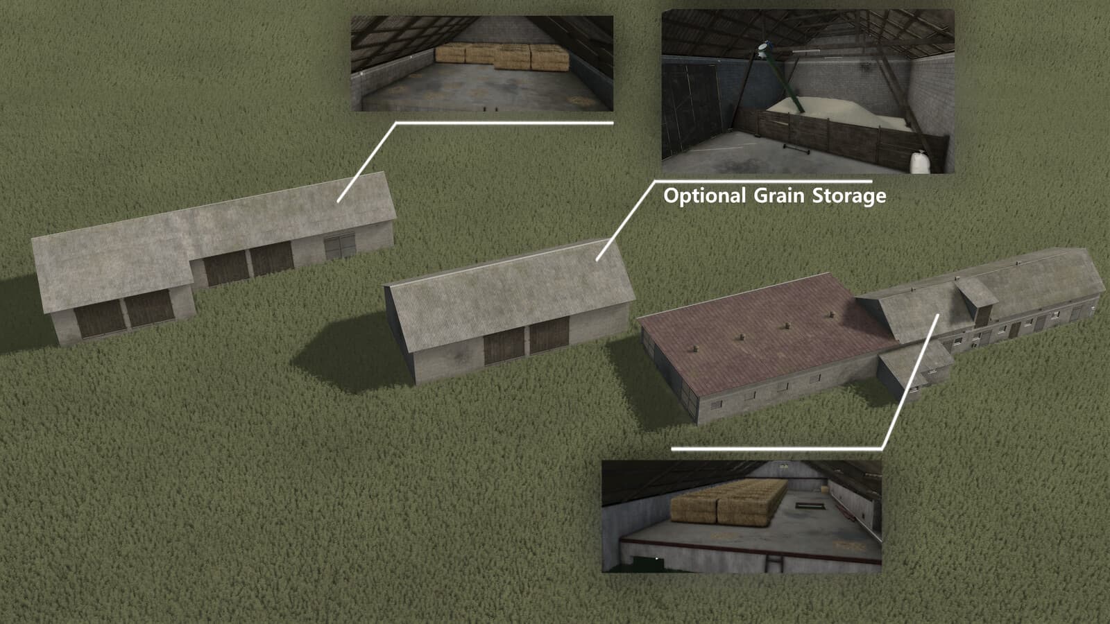 Farm Buildings Pack 3