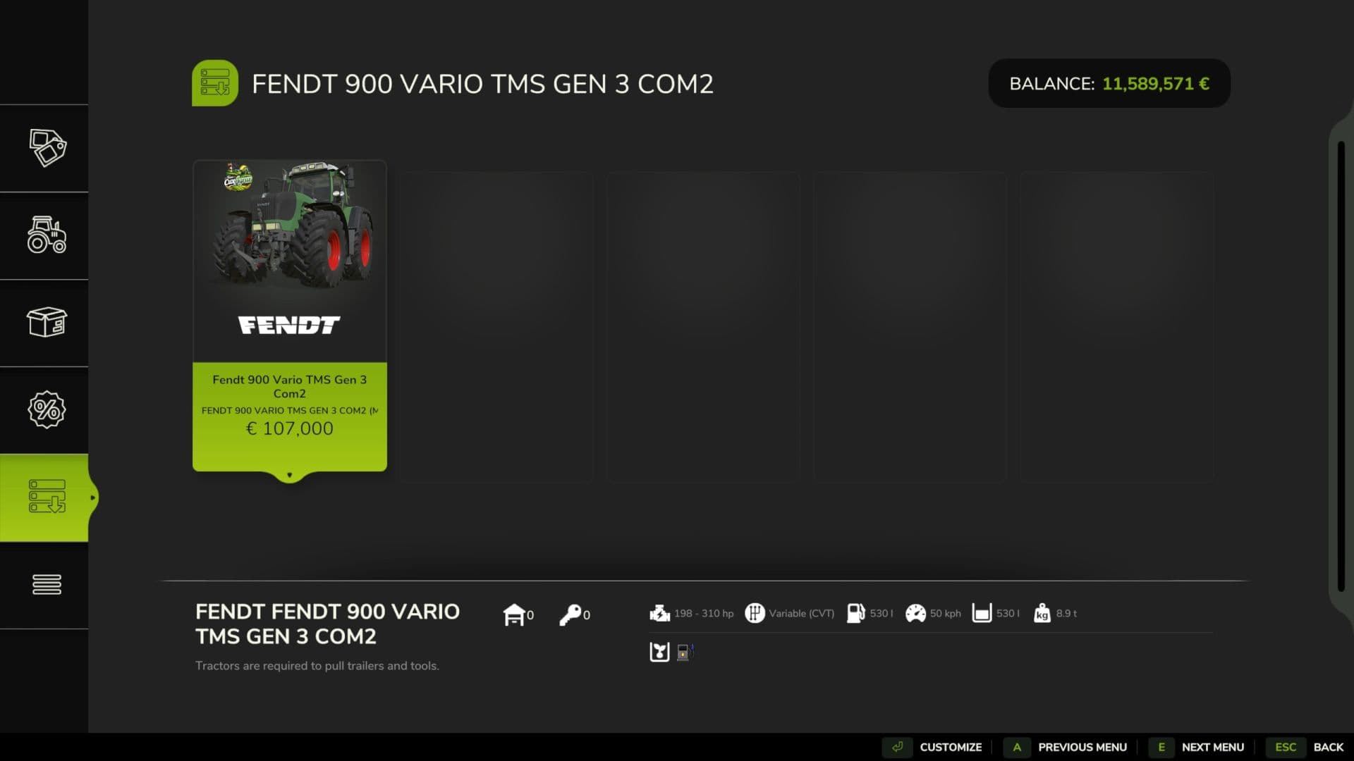 Fendt 900 Vario TMS Com 3 4