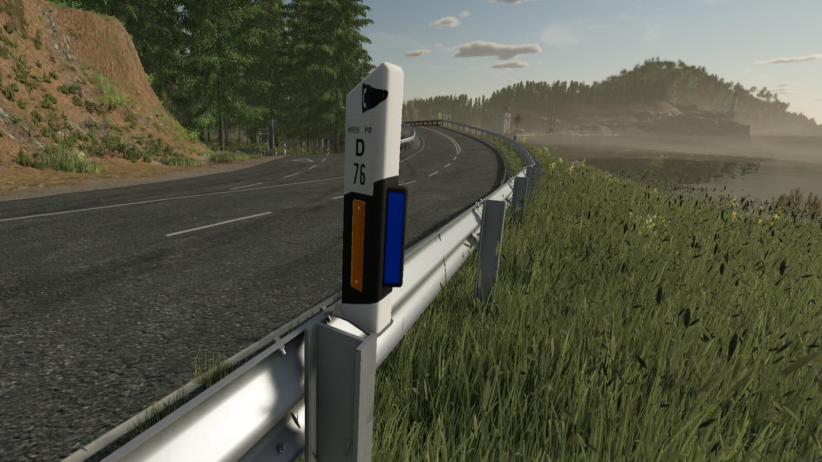 German Small Road Poles (Prefab*) 2