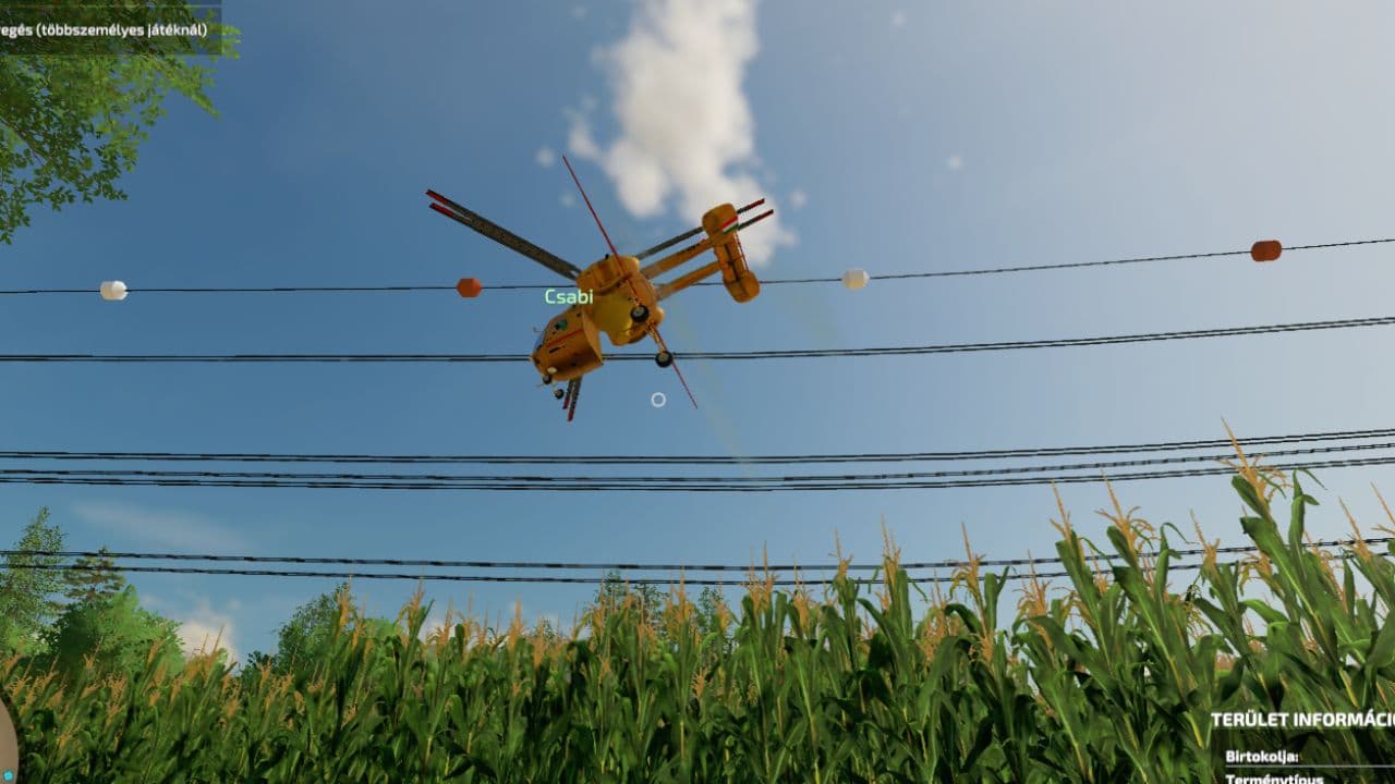 Helicopter KA26 Fertilizer Sprayer 2