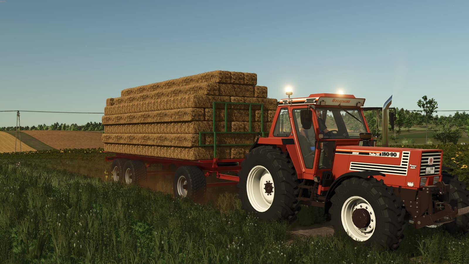 Homemade Bale Trailer 3