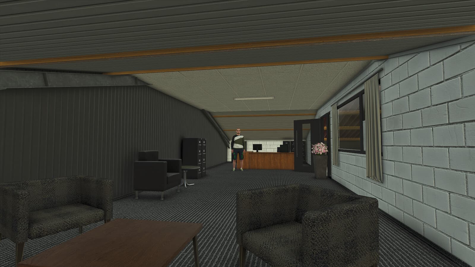 Industrialbuilding With Garage 2
