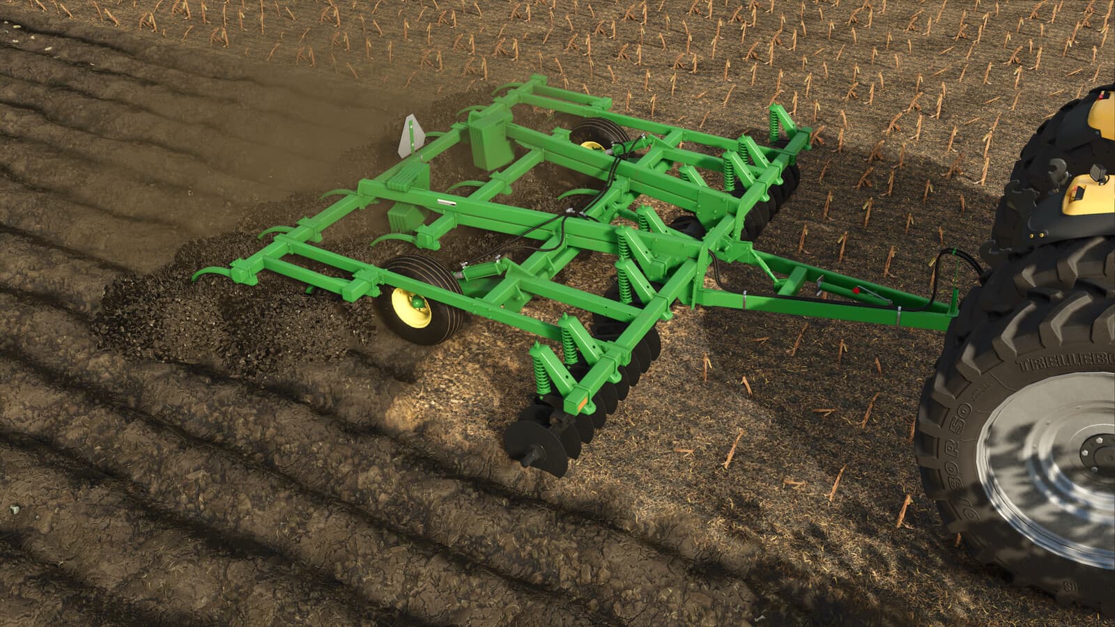 John Deere 712 Mulch Tiller 4