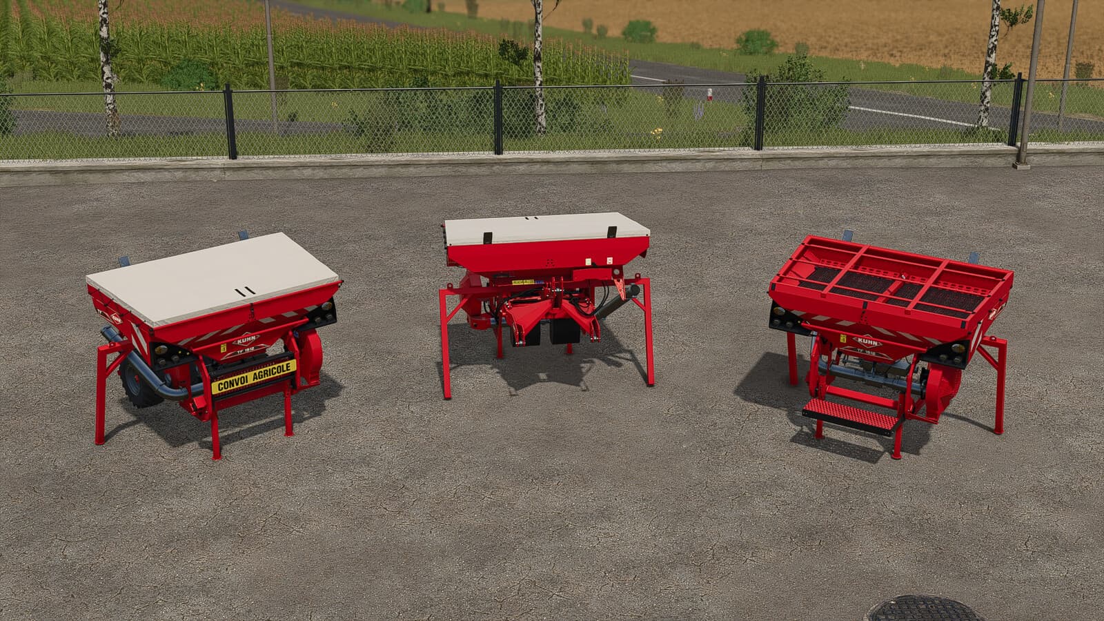 Kuhn HR 4004 + BTF 4000 + TF1512 2