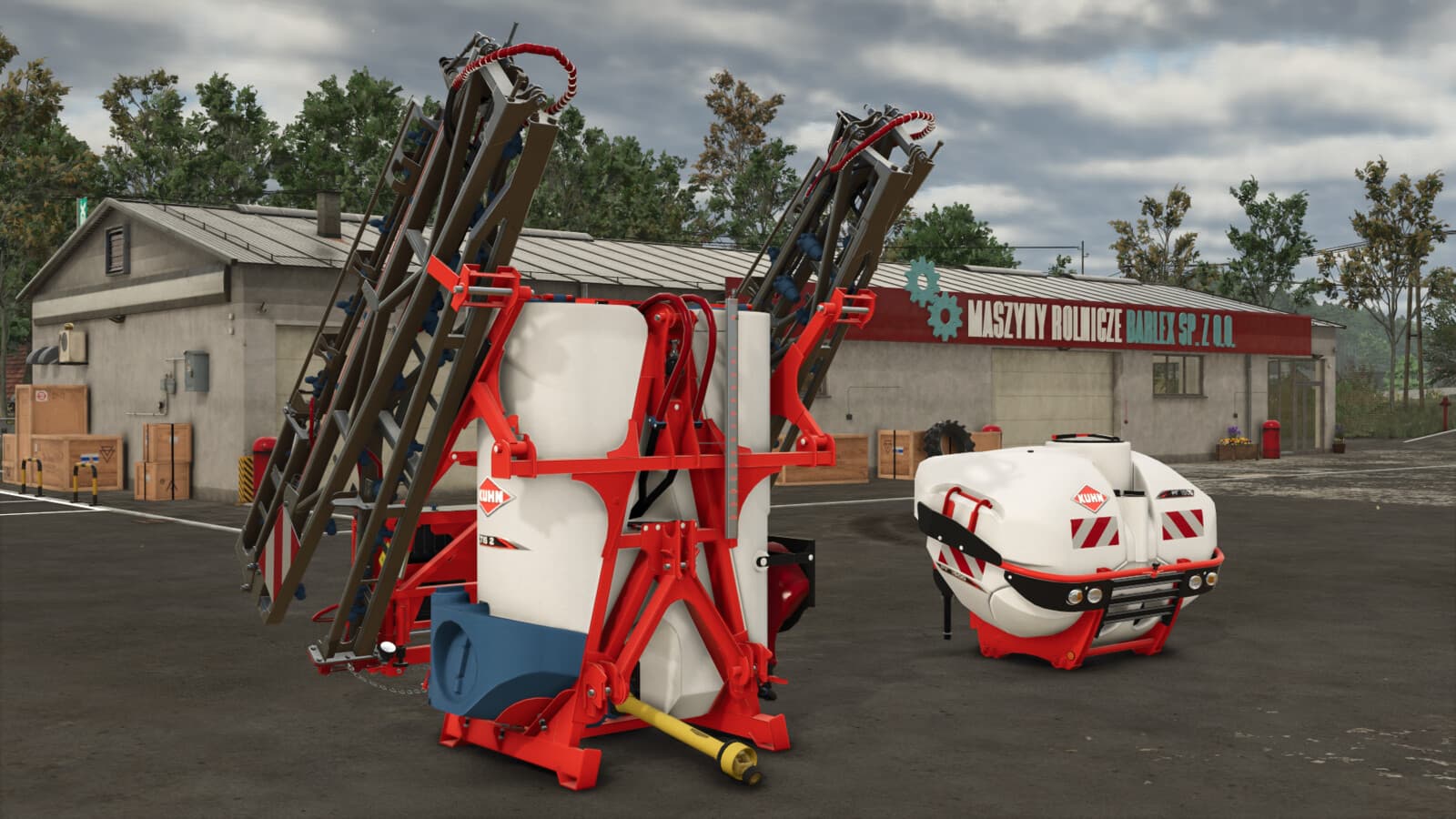 Kuhn Sprayer Pack 4