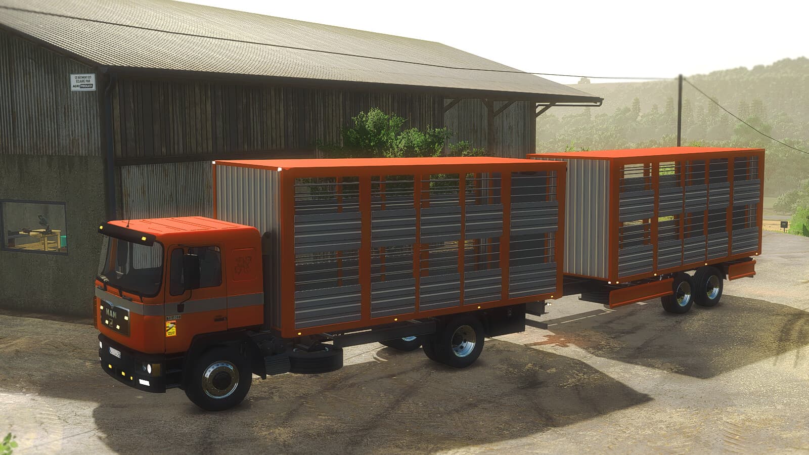 Livestock Transporter MAN 19.403 4