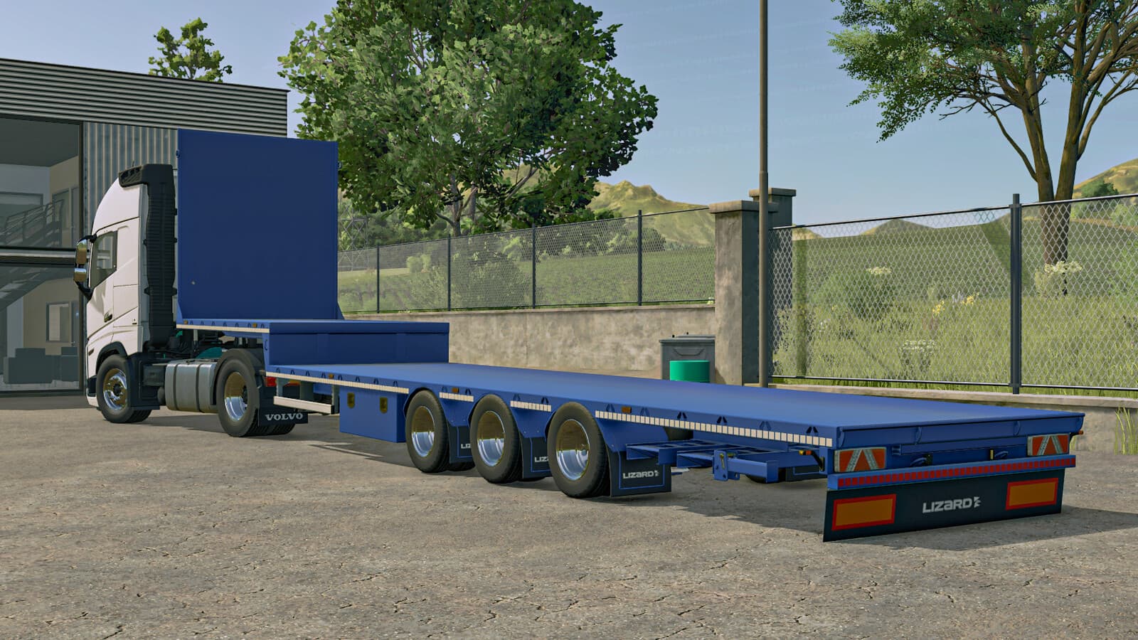 Lizard Straw Bale Semitrailer