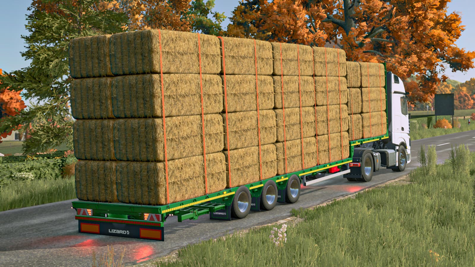 Lizard Straw Bale Semitrailer 4