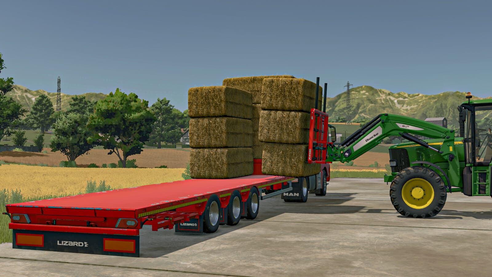 Lizard Straw Bale Semitrailer 3