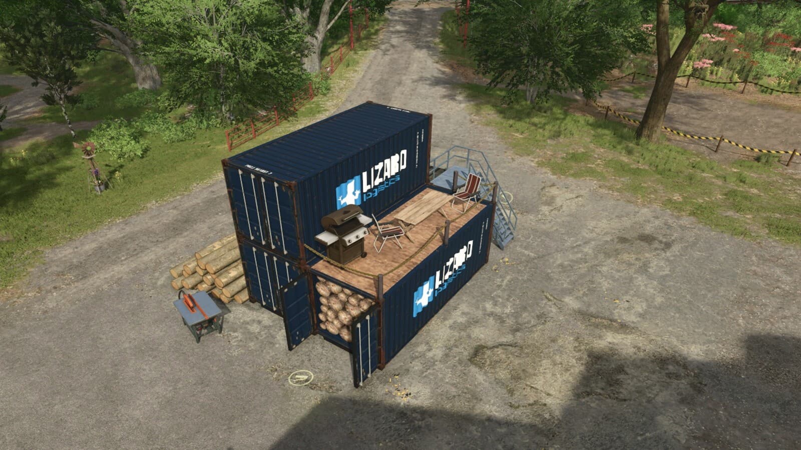 Lizard Wood Storage 2