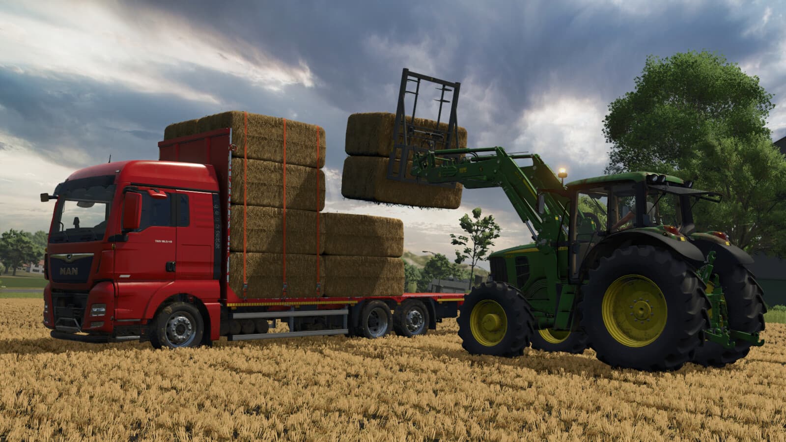 MAN TGX 6x2 Straw Bale 3