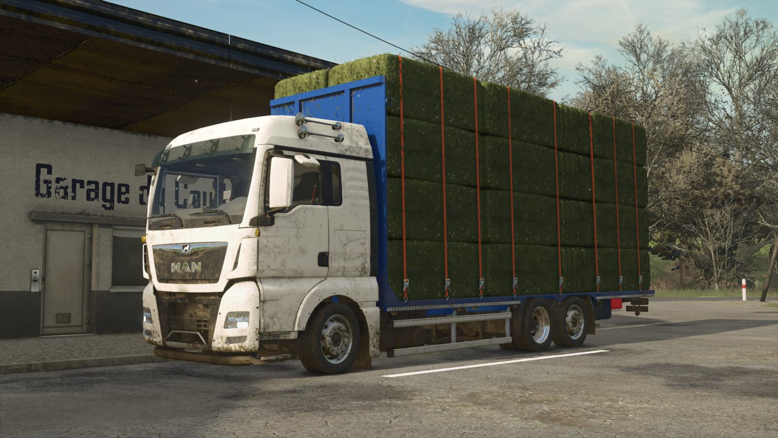MAN TGX 6x2 Straw Bale 2