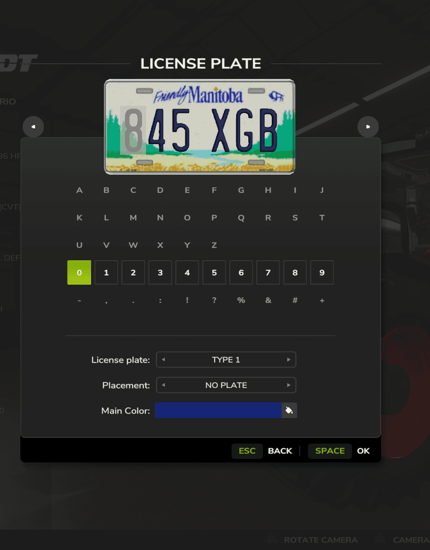 Manitoba License Plate 2