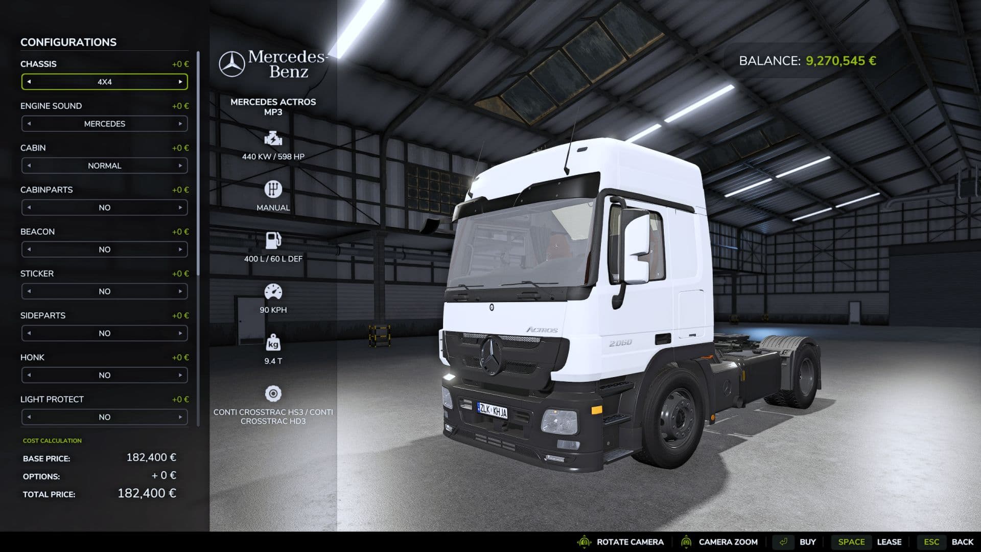 Mercedes Actros MP3 2