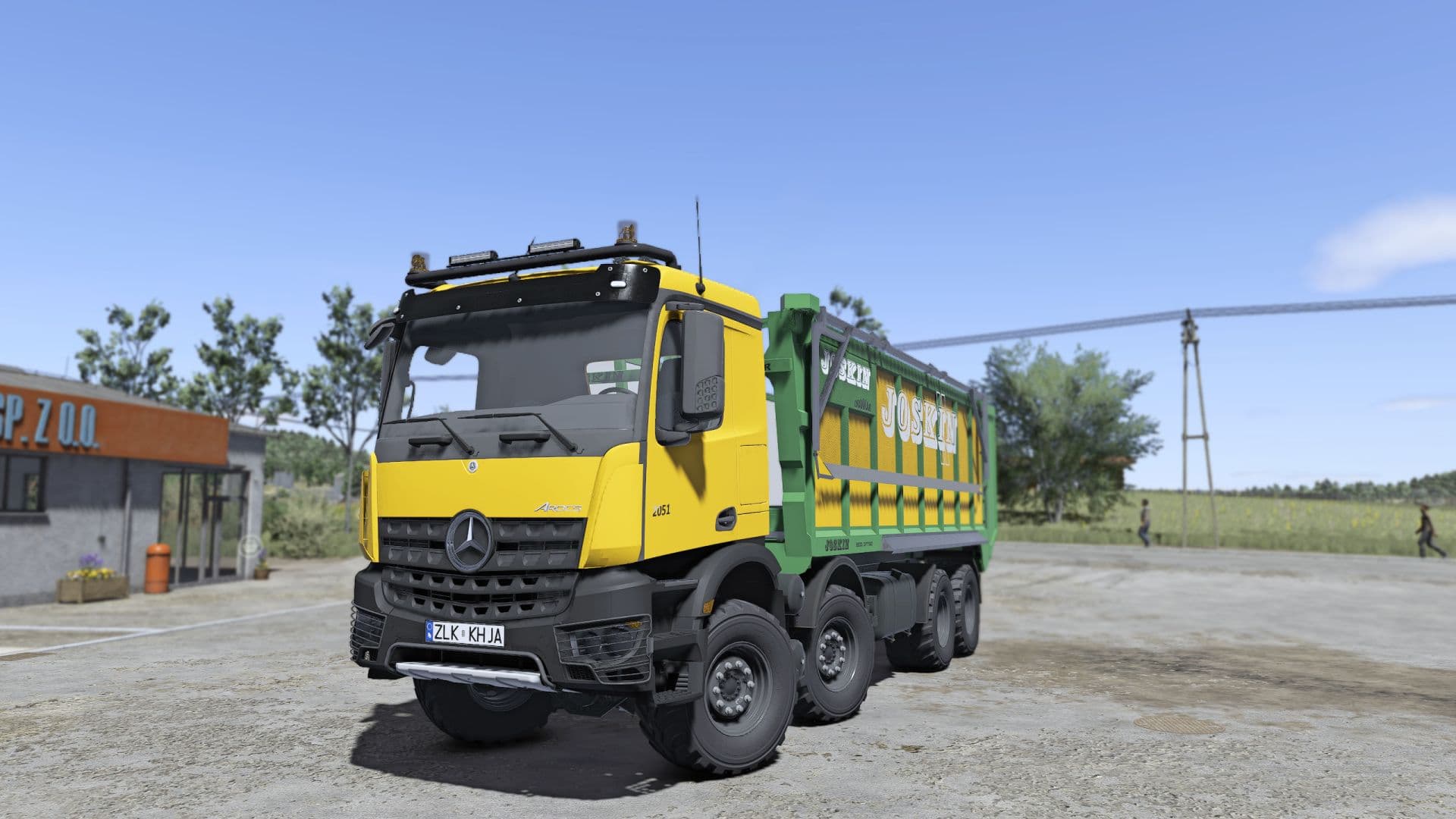 Mercedes Benz Arocs Agrar