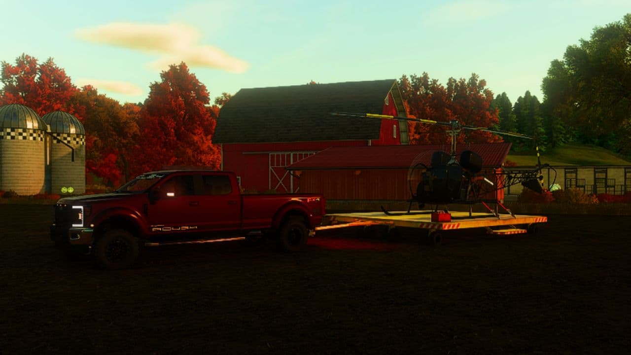 Movable Helipad Trailer