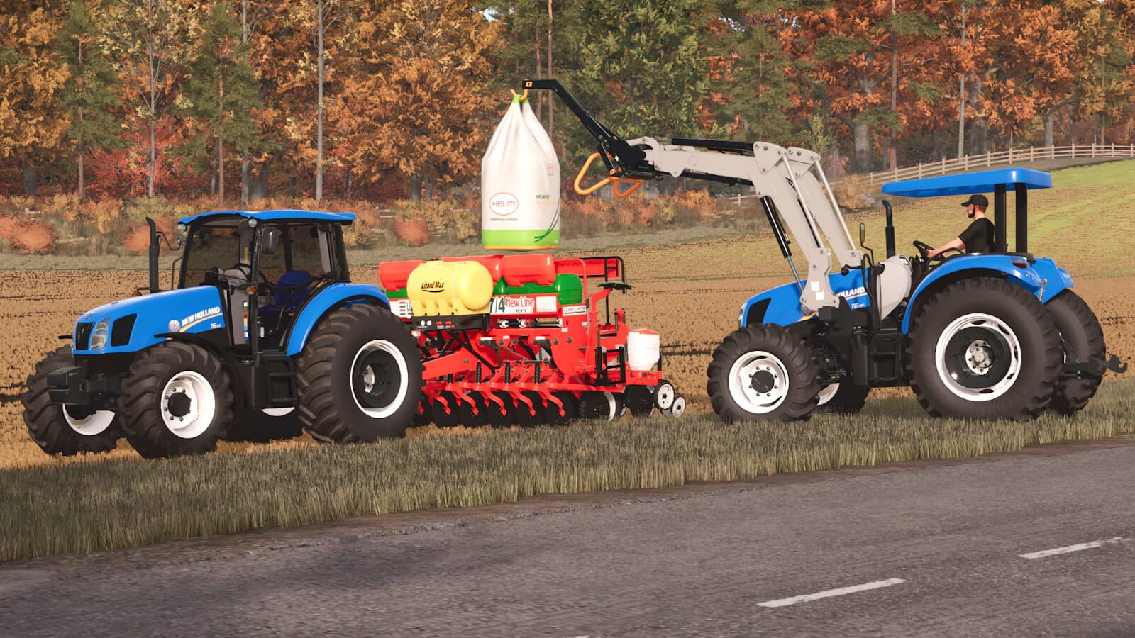 New Holland T6110 And 665TL 5