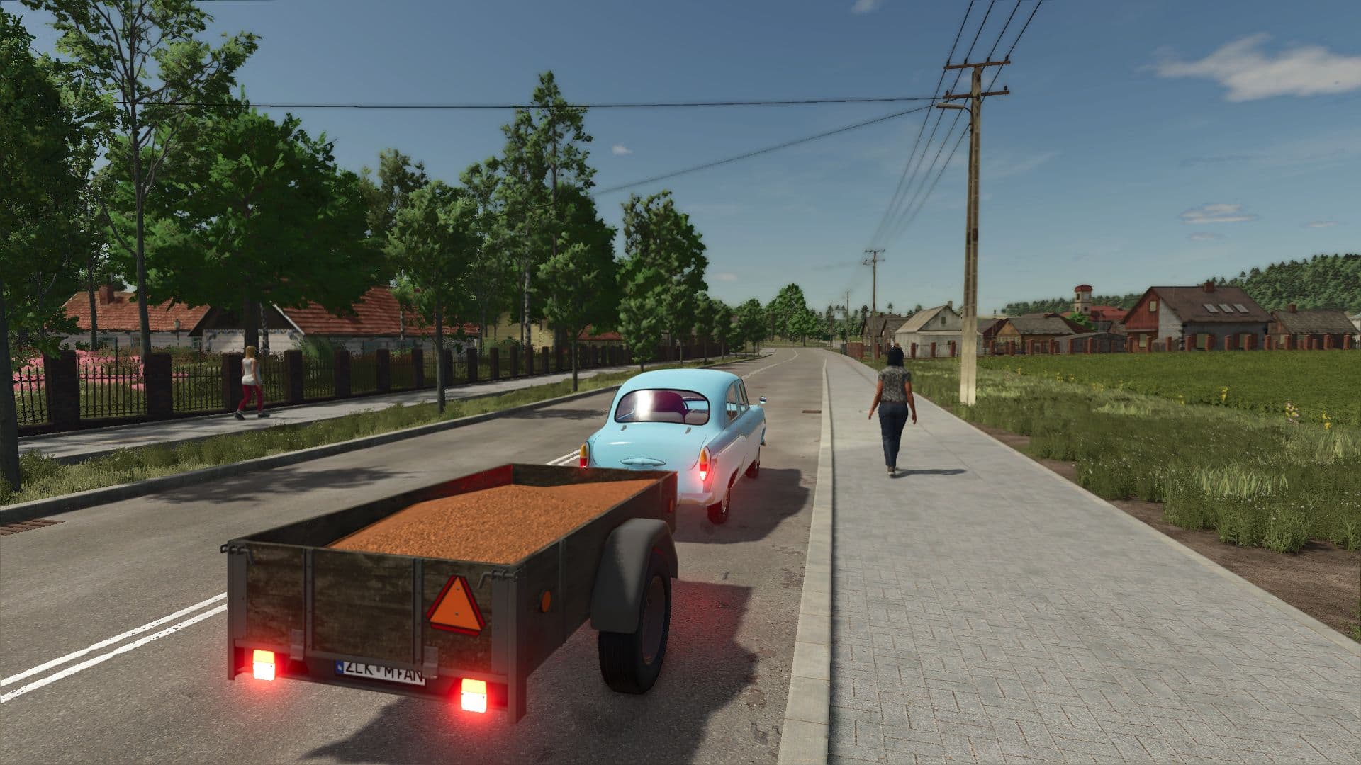 Old Car Trailer 3