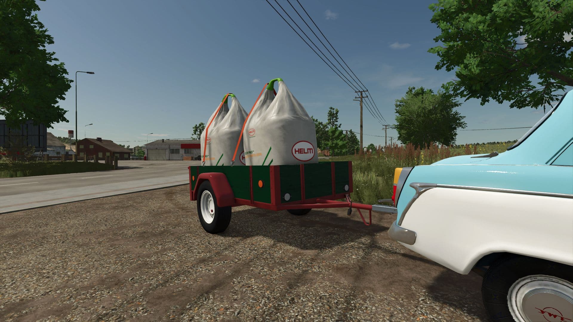 Old Car Trailer 2