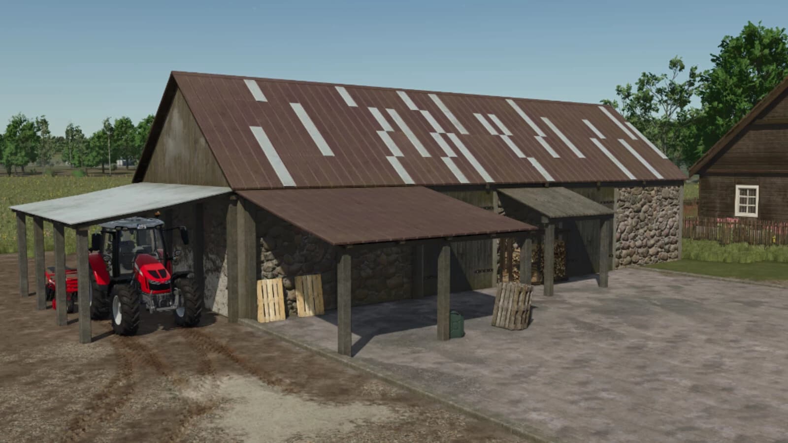 Old Farm Building Set 5