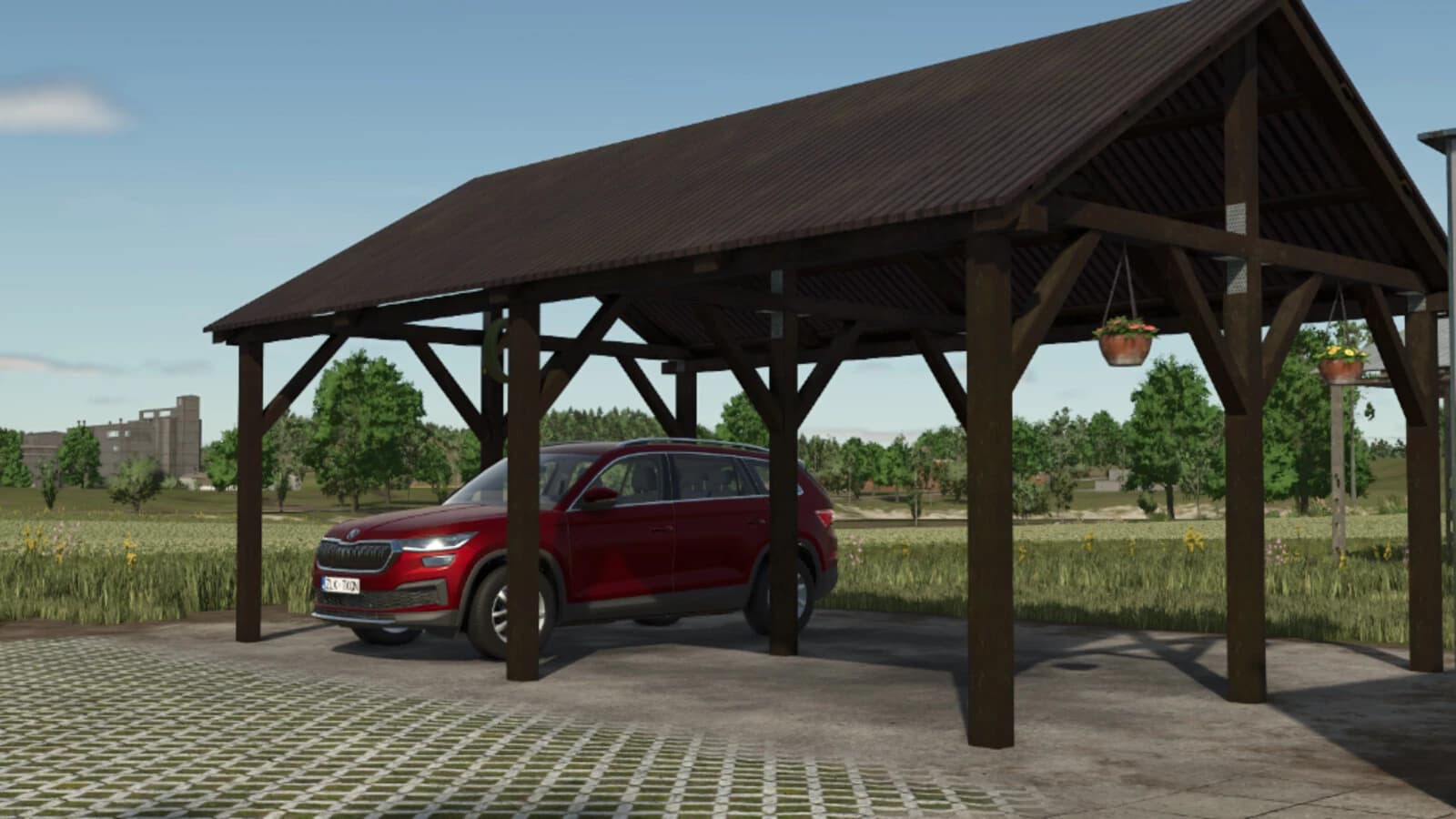 Old Farm Building Set 2