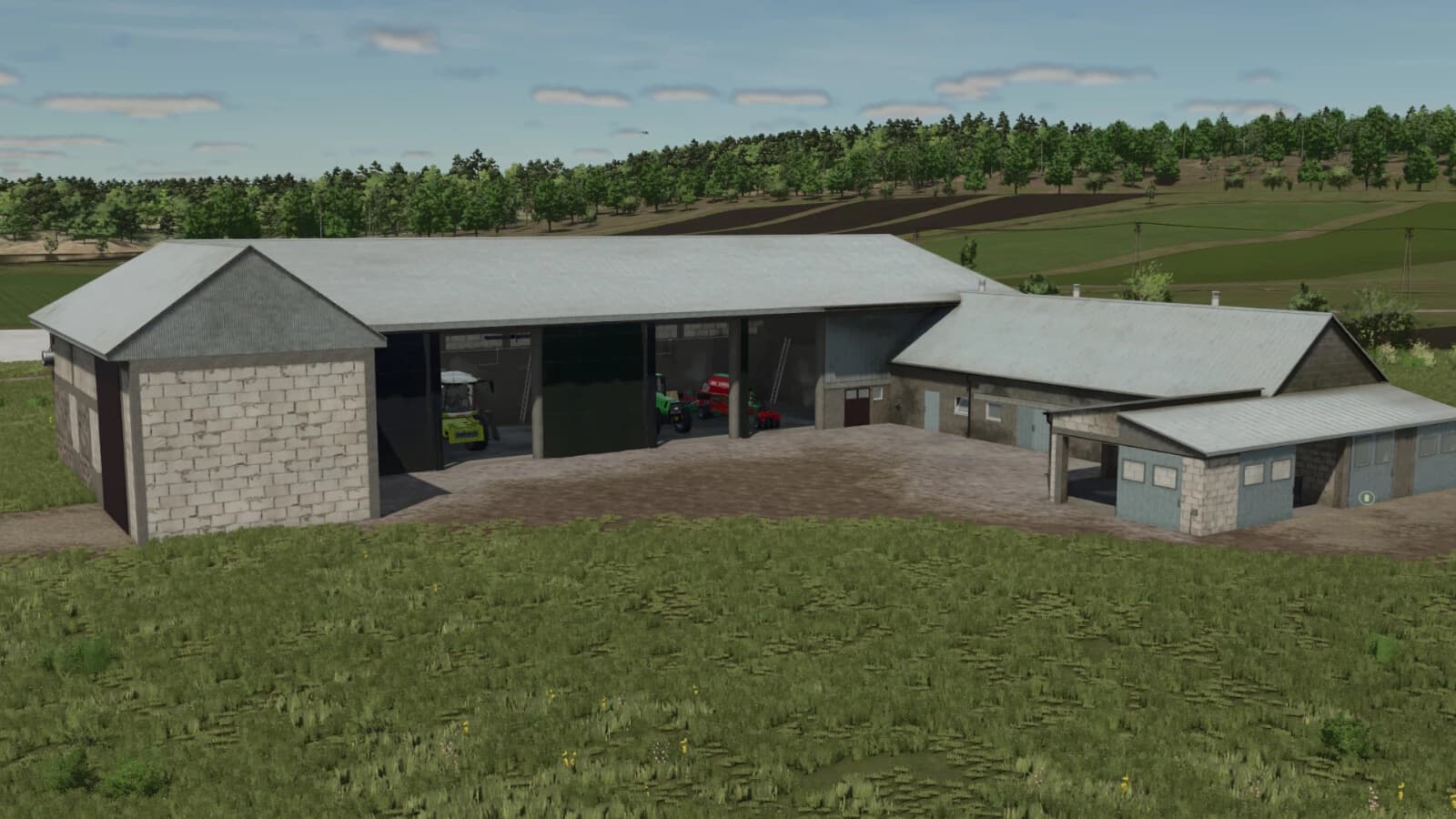 Pack Of Large Cowsheds 4