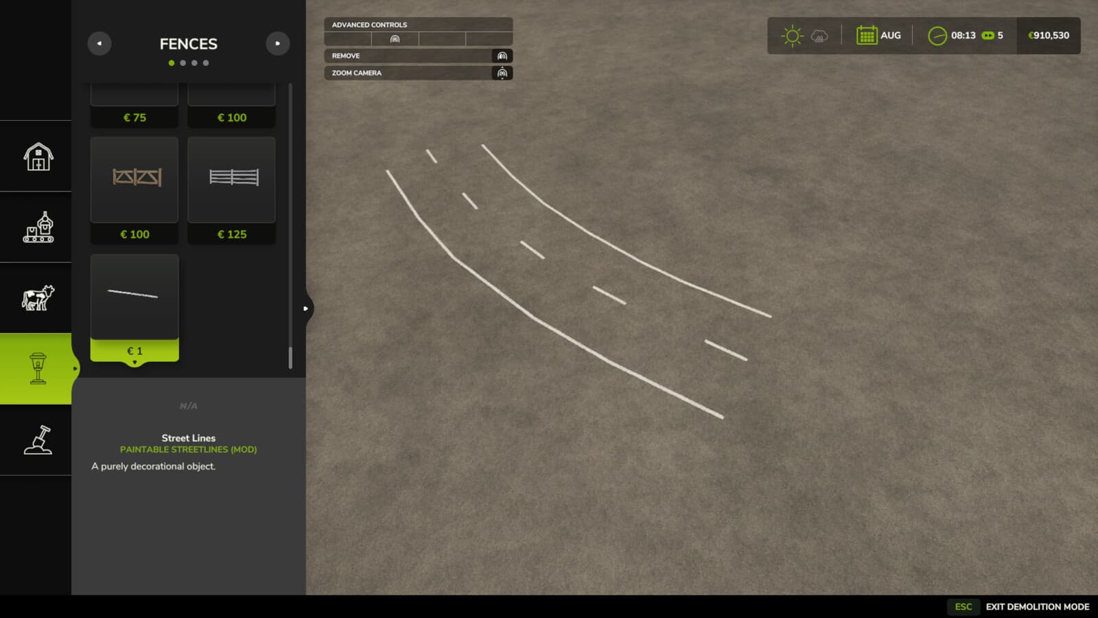 Paintable Streetlines 2