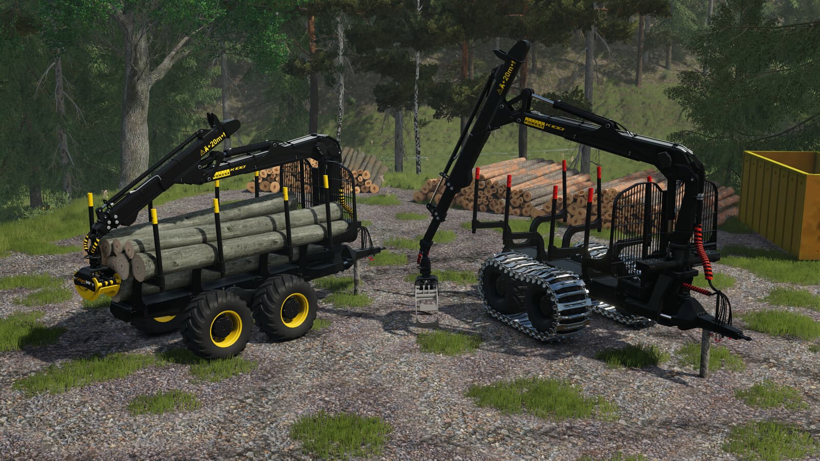 Ponsse Forwarder Trailer 5