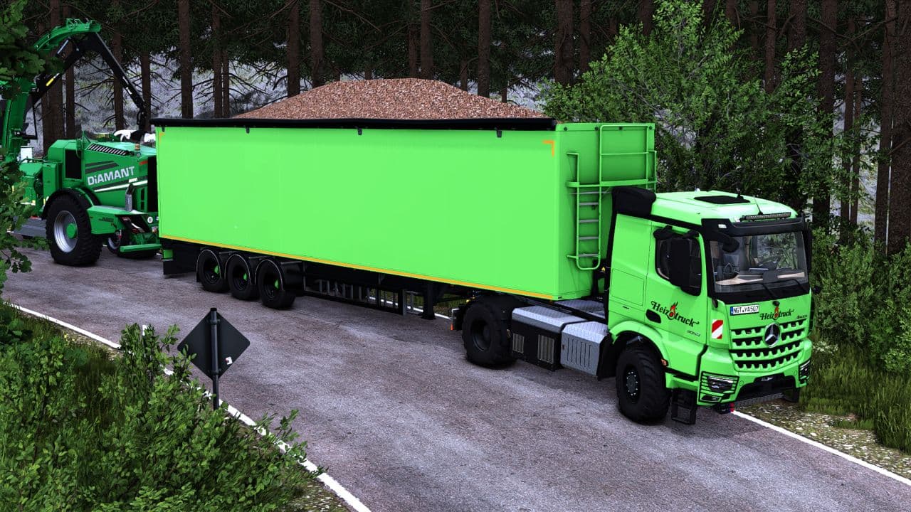 STAS Walking floor trailer 3