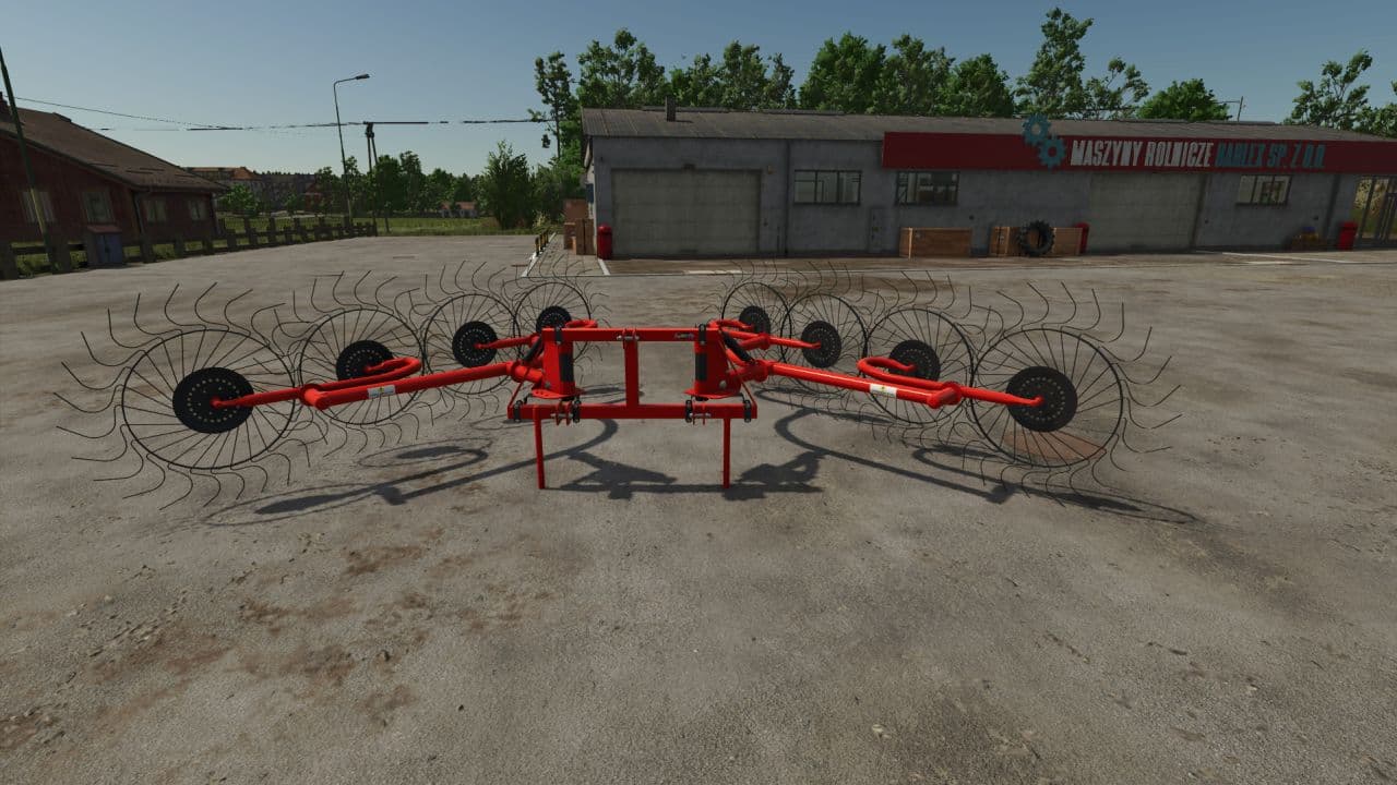 Satex tractor rake