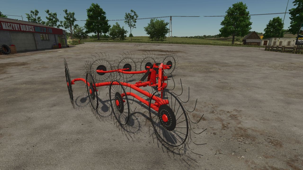 Satex tractor rake 2