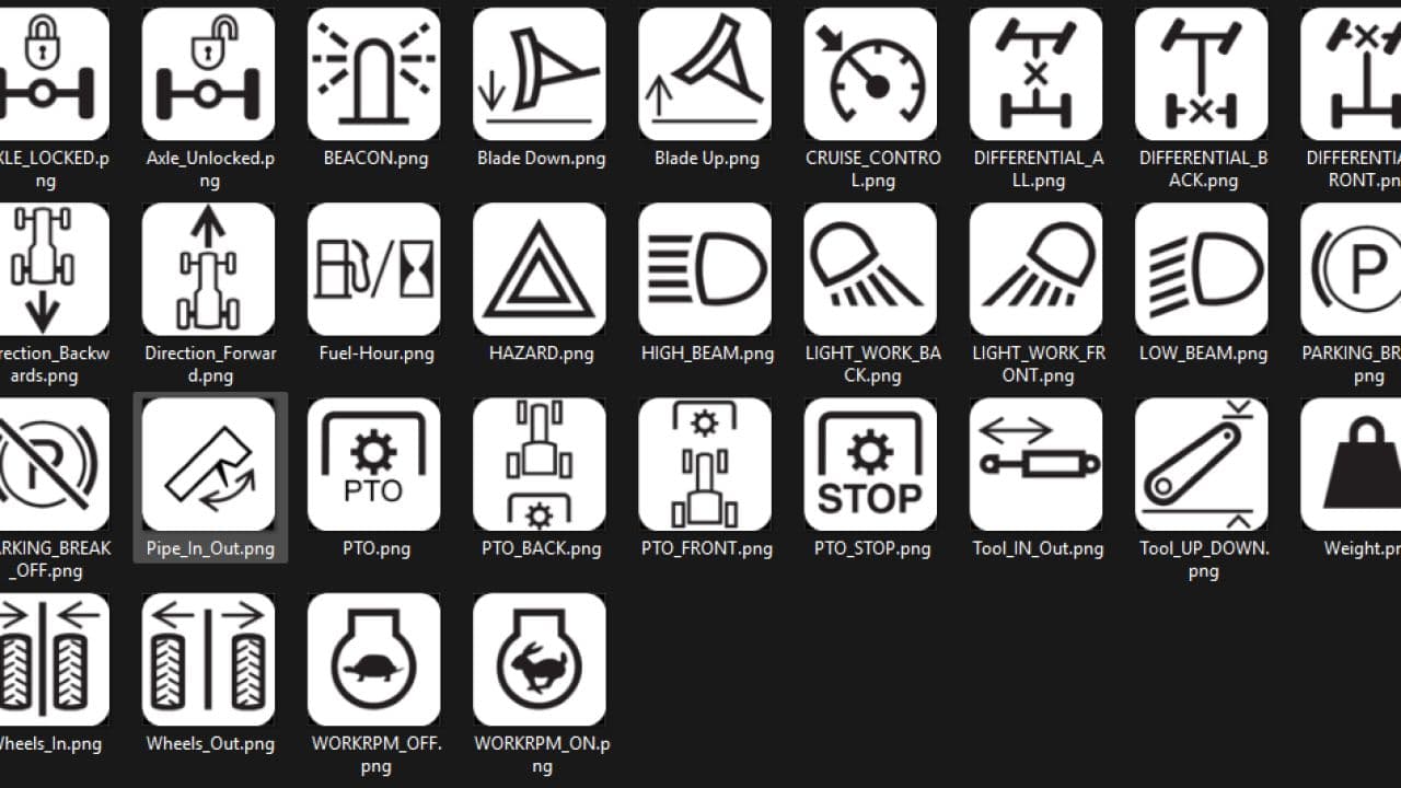 Streamdeck Icon Pack for Machines