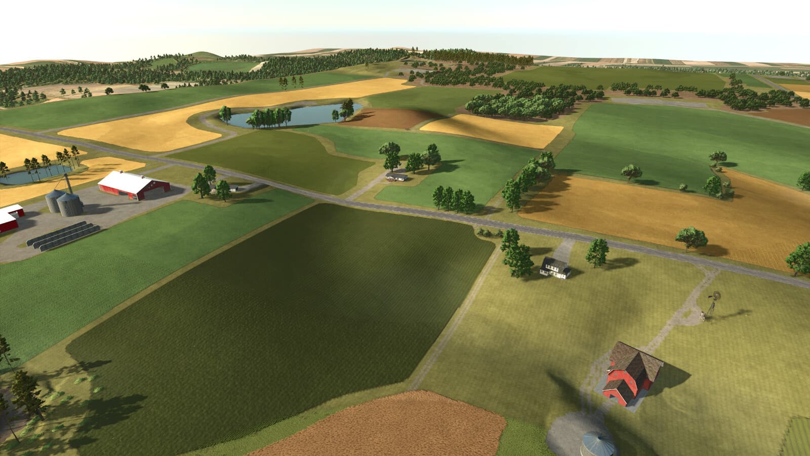 The Rolling Farmlands Of Michigan 5