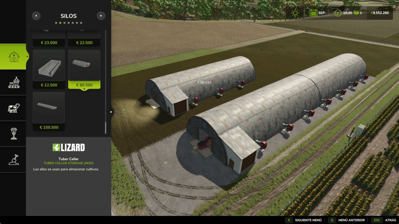 Tuber Cellar Storage 4