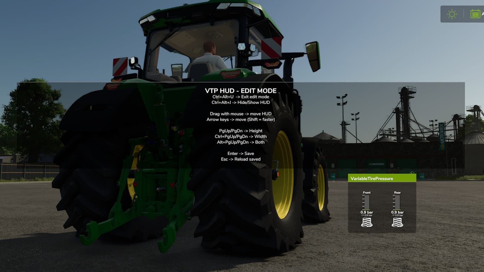 Variable Tire Pressure