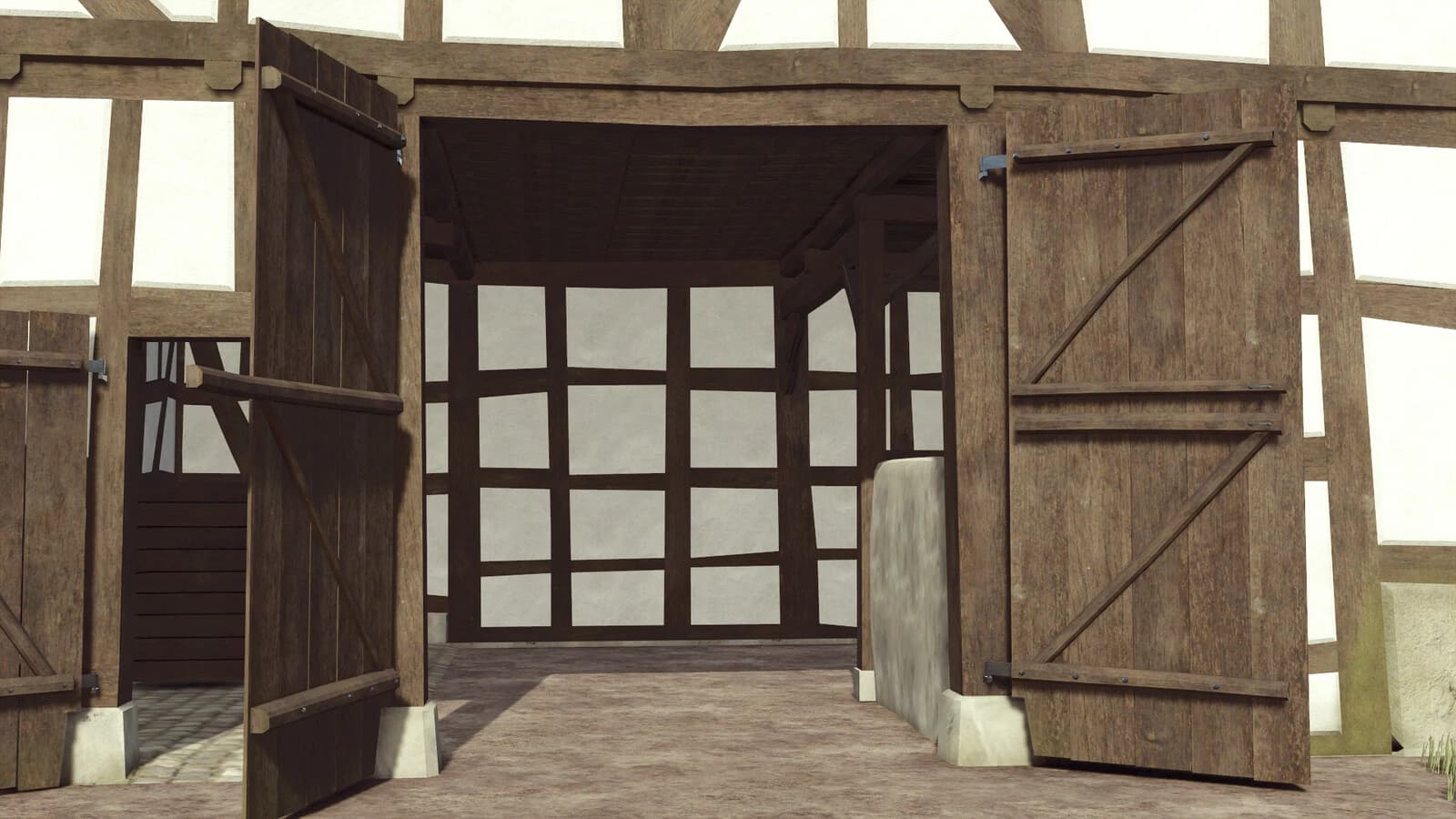 Very Old Timberframe Barn 2